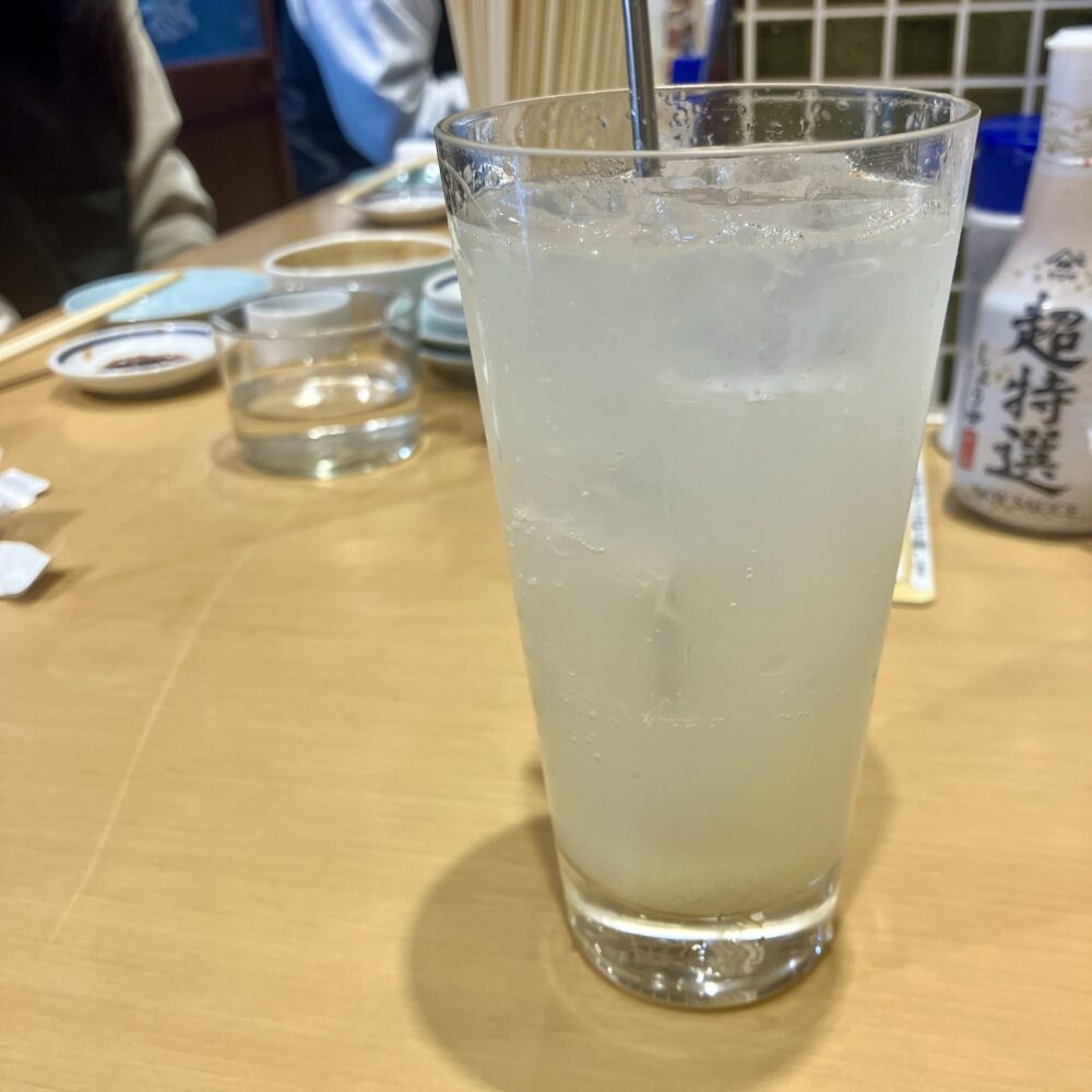 野毛・ぴおシティ「めのじ」ドリンク_めのじ酎ハイ