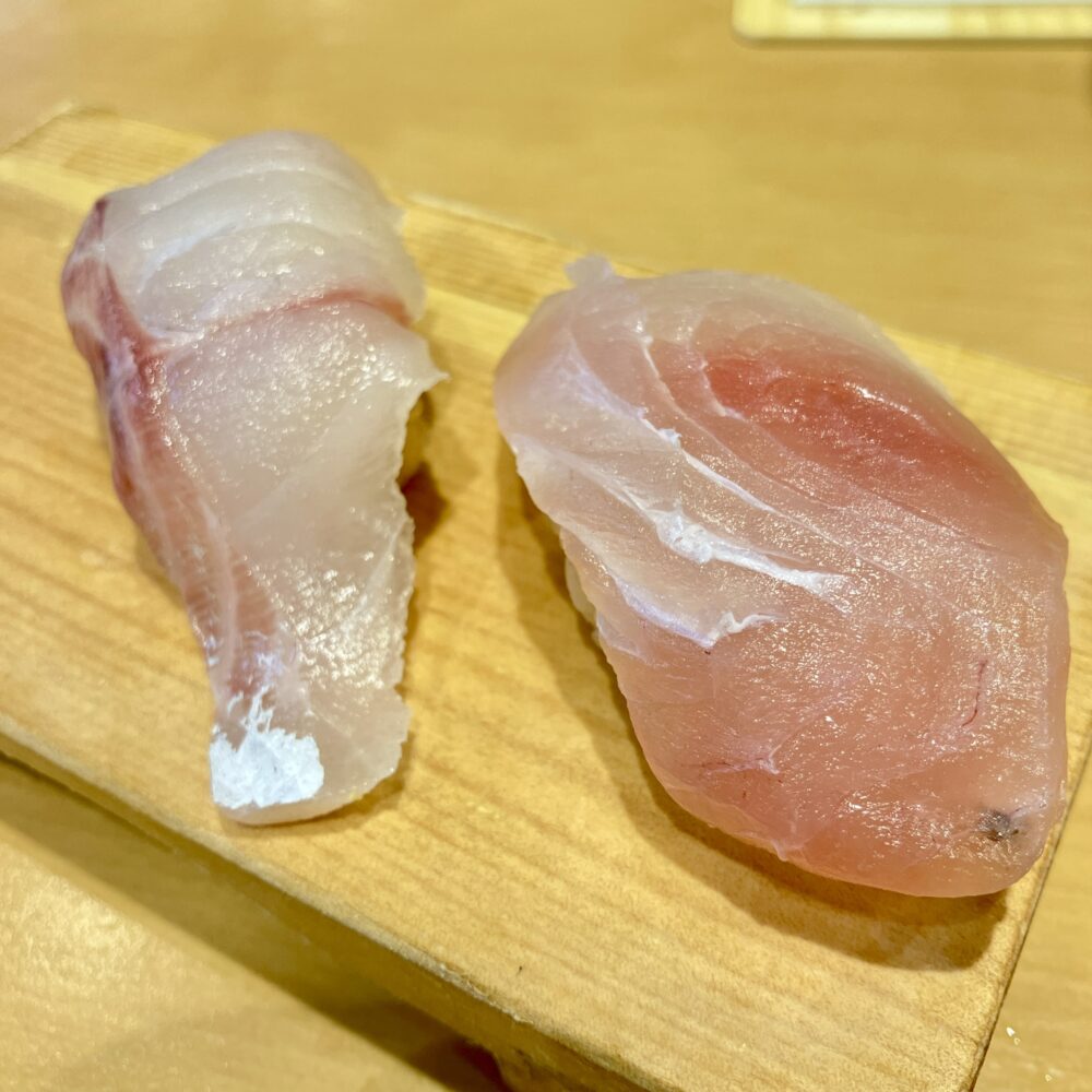 野毛・ぴおシティ「めのじ」料理_お寿司