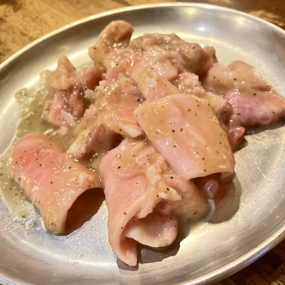 溝ノ口「二の鉄」料理_豚なんこつ